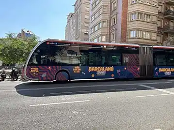 red de bus de Barcelona