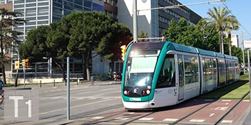 Barcelona tranvia linea 1