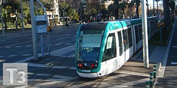 Barcelona tranvia linea 3