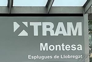 Barcelona tram Montesa
