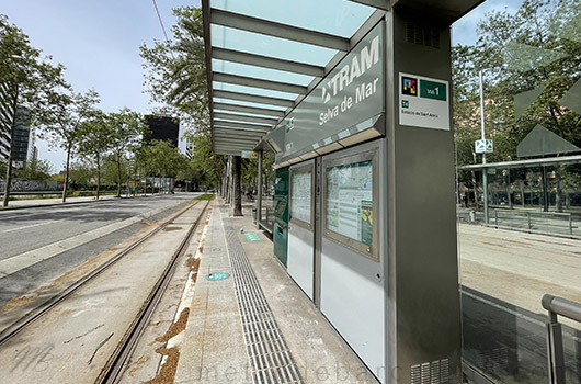 Barcelona tram Selva de Mar