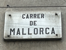 Barcelona calle Mallorca