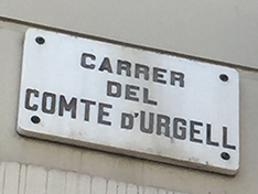 Comte d'Urgell Barcelona