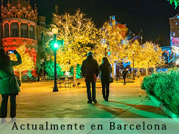 Barcelona luces Sant Pau