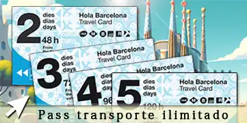 tarjetas transportes Hola barcelona