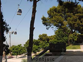 Barcelona parque Montjuic