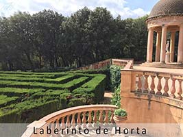 parque laberinto Horta Barcelona