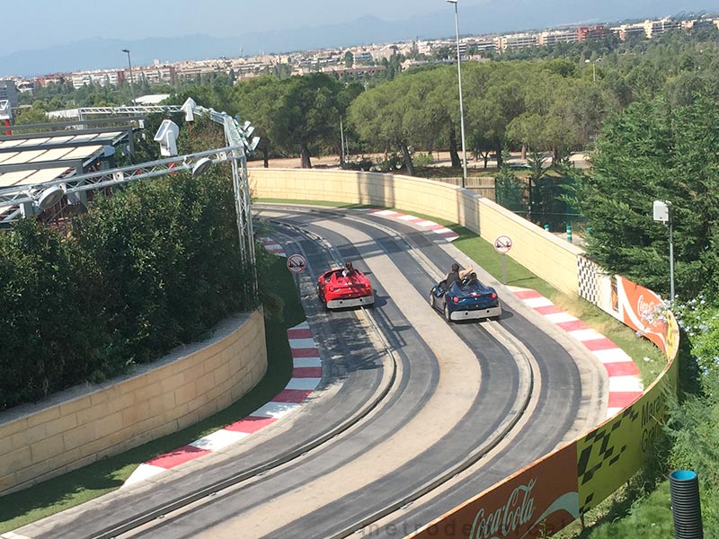 atracciones ferrari land port aventura