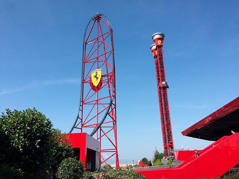 ferrari land portaventura world