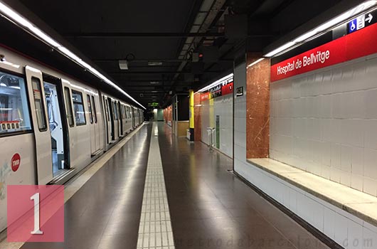 barcelona metro hospital de bellvitge