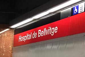 Barcelone metro hospital de Bellvitge