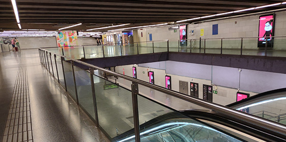 Barcelona metro Universitat