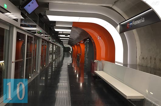 Barcelona metro Foneria
