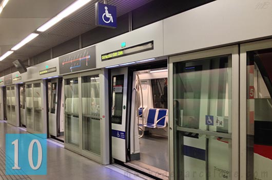 Barcelona metro La Sagrera