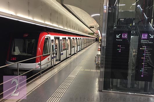 Barcelona metro Sant Antoni