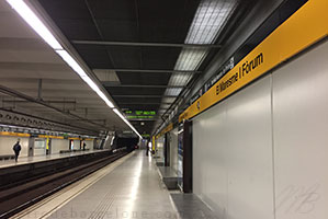 metro El maresme Forum Barcelona