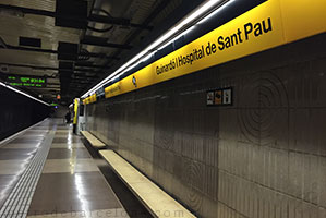 metro Guinardo Hospital de Sant Pau Barcelona