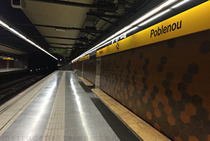 metro poblenou Barcelona