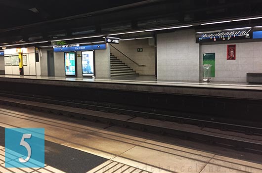 Barcelona metro Can Vidalet