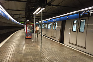 Barcelona metro Maragall