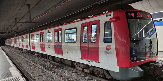 parada Sants Estacio metro Barcelona