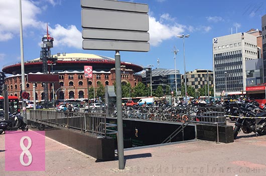 Barcelona metro Plaça Espanya