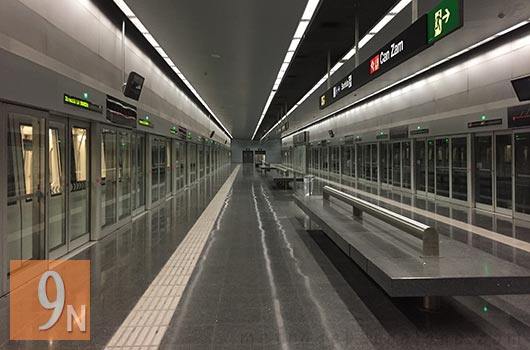 Barcelona metro Can Zam
