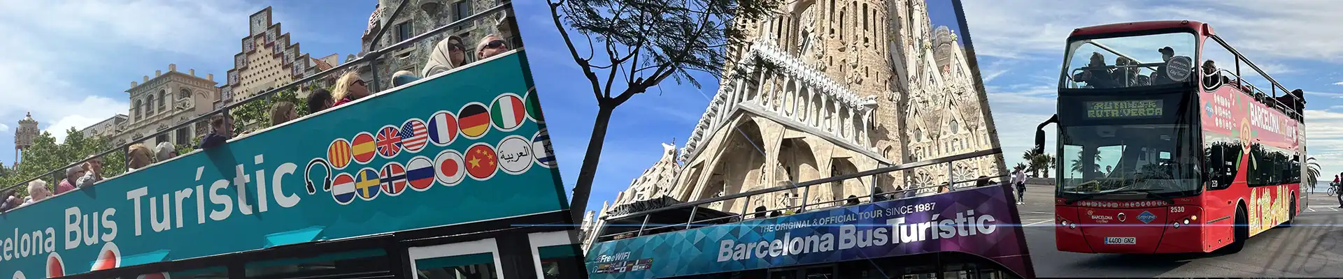 bus touristiques à Barcelone