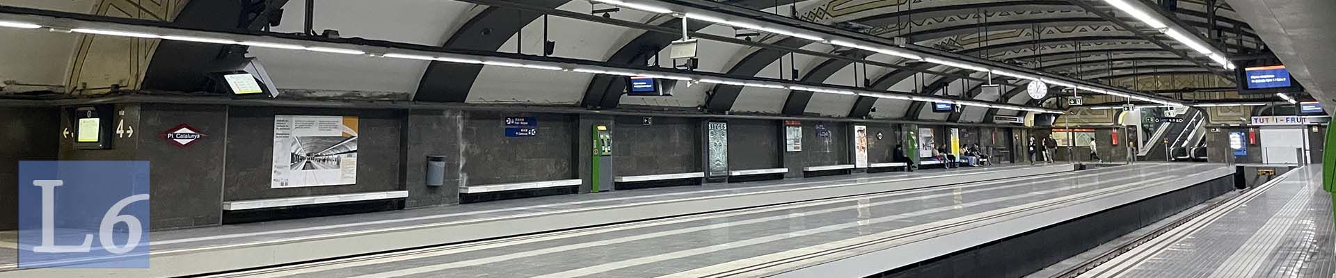 Barcelone metro ligne violette