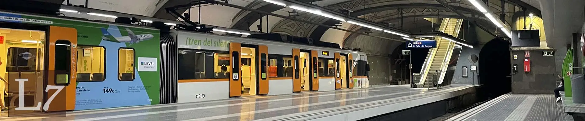 Barcelone metro ligne marron