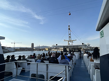 excursion en bateau à Barcelone
