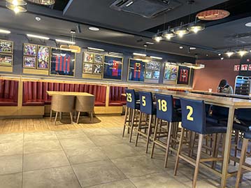 FC Barcelone Camp Nou ou manger