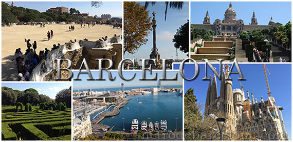 vacances barcelone carte postale