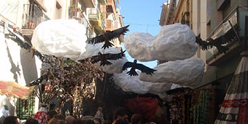 Barcelone fêtes Gracia 2008