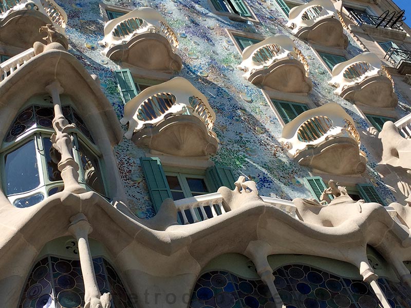 Barcelone Casa Batllo monument