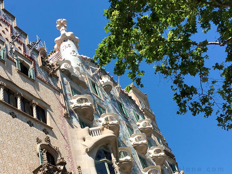 Barcelone monuments Gaudi