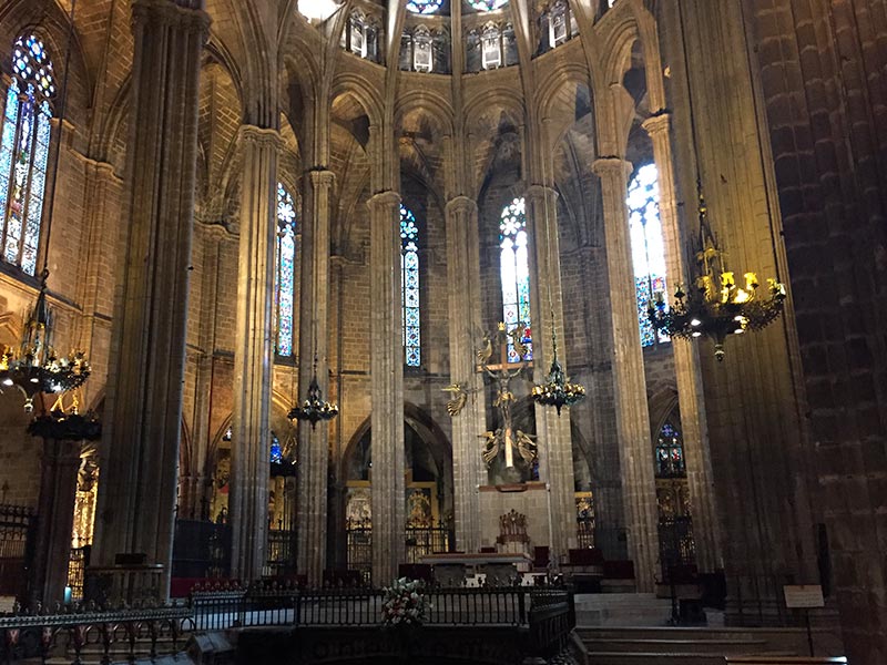 photos cathedrale Barcelone