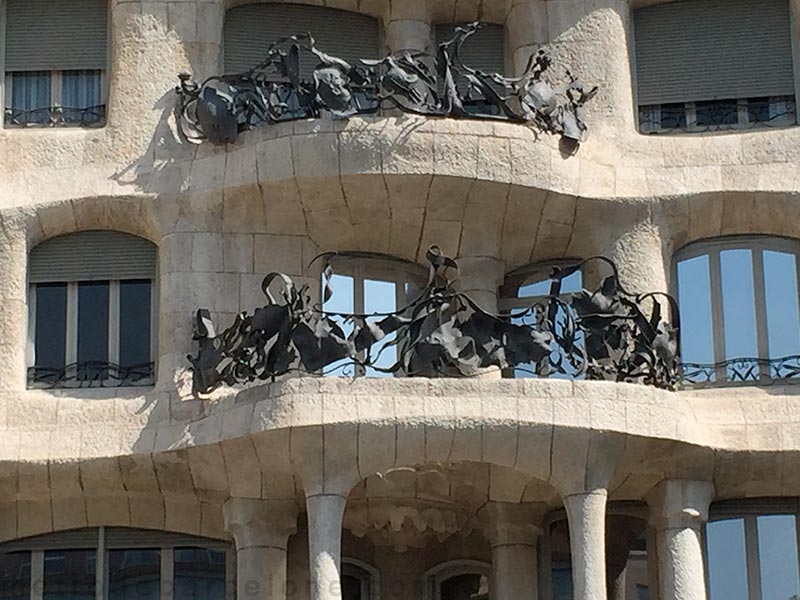 Barcelone monument Pedrera