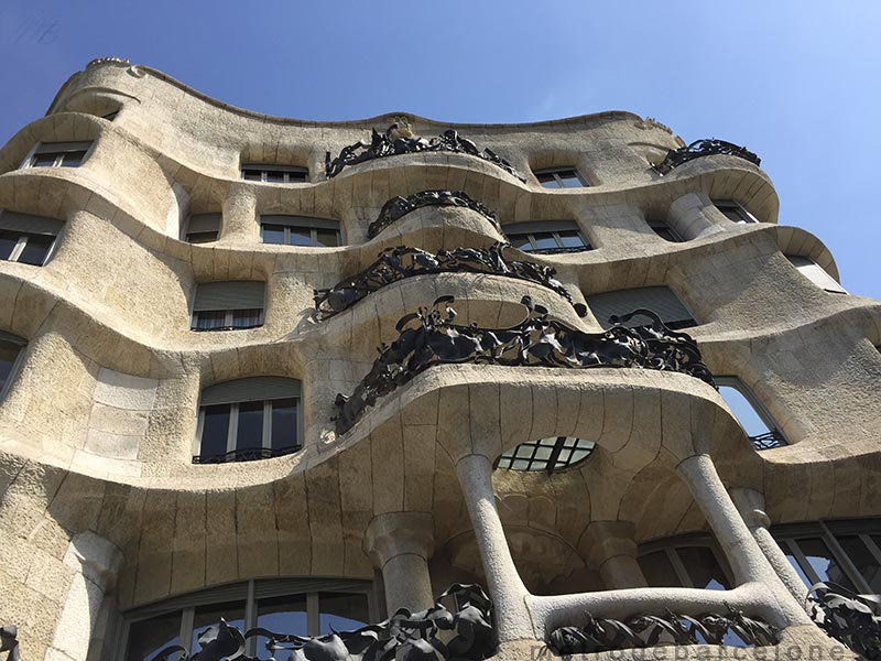 Barcelone monument Casa Mila