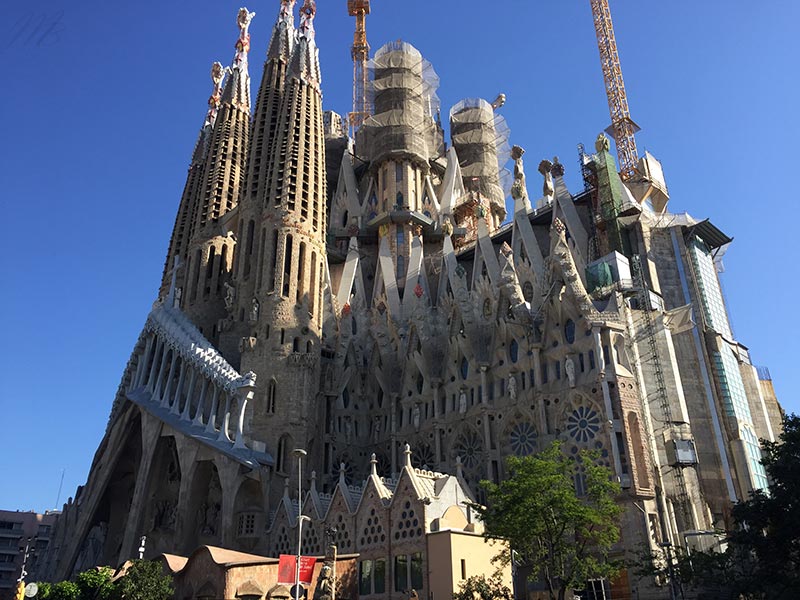 photos Sagrada Familia Barcelone