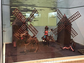 Don Quichotte musée chocolat Barcelone