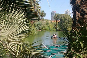 Lac du parc de la Ciutadella Barcelone