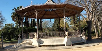 Barcelone Ciutadella kiosque a musi	que