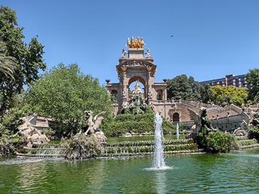 Barcelone parc Ciutadella