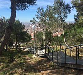 Parc del Guinardo de Barcelone