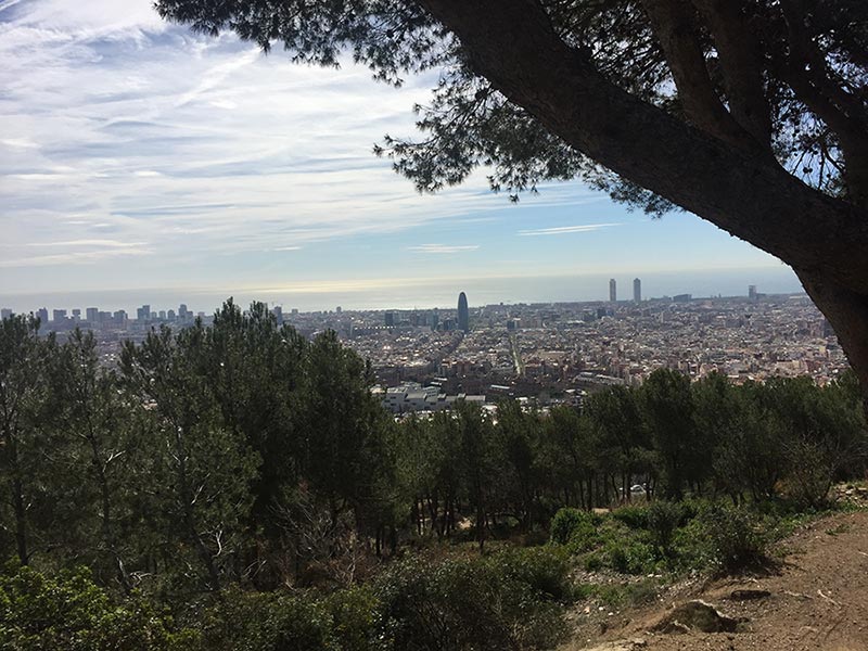 Parc del Guinardo Barcelone