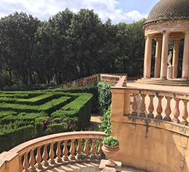 parc du labyrinthe d'Horta Barcelone