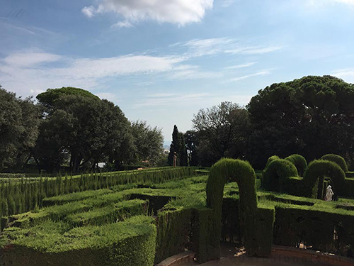 parc labyrinthe Horta Barcelone