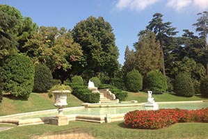 Barcelona jardines de Pedralbes