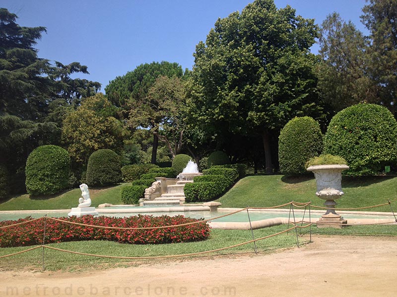 jardins Pedralbes Barcelone